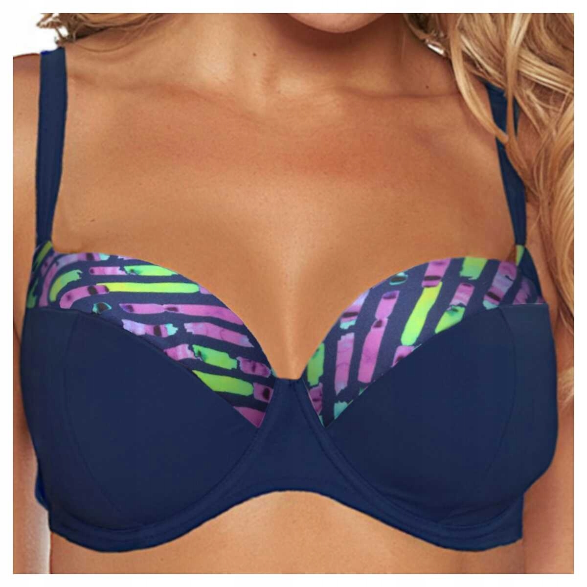 Ava Plavková podprsenka vyztužená podprsenka Sk 230 navy blue 80F