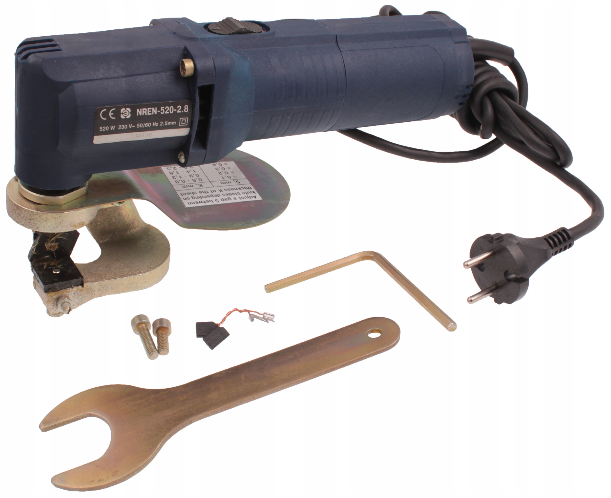 

Nożyce do cięcia blachy 520W Nie Podrabianiec