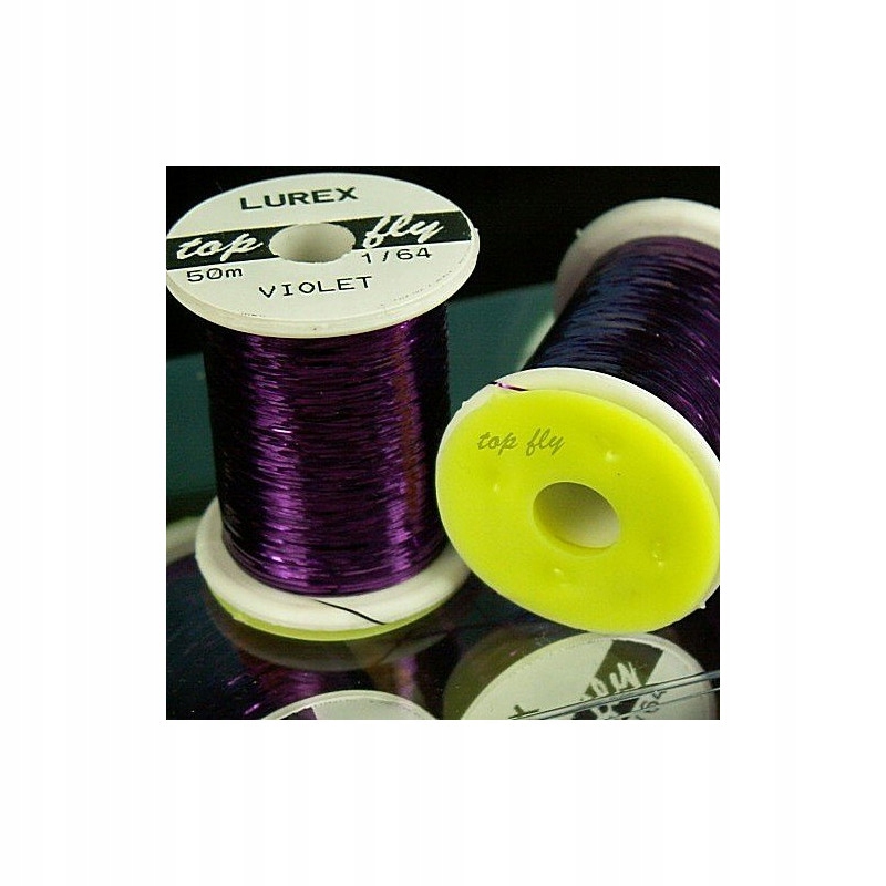 Top Fly Lurex 1/64 Violet 50m