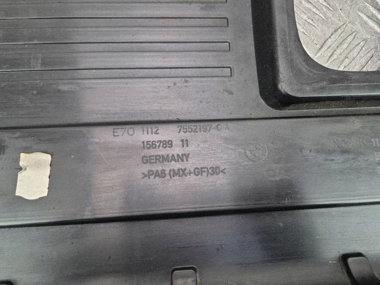 BMW Z4 E85 E86 3.0 si motorabdeckung 7552197 N52B30A