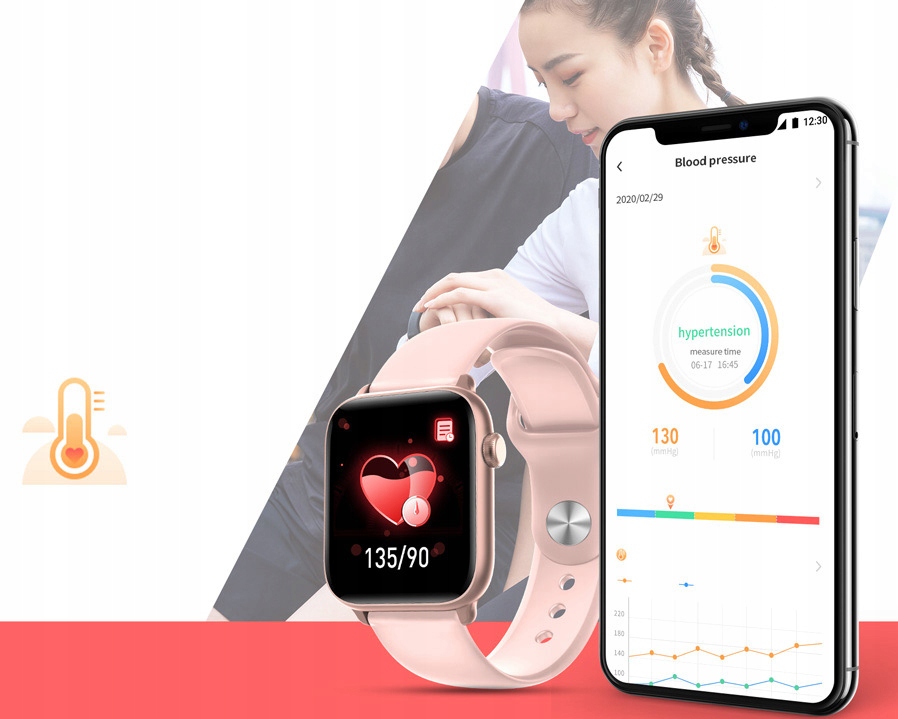 SMARTWATCH ZEGAREK SPORTOWY MĘSKI GPS SMART WATCH DAMSKI MENU POLSKIE KROKI Marka King Watch