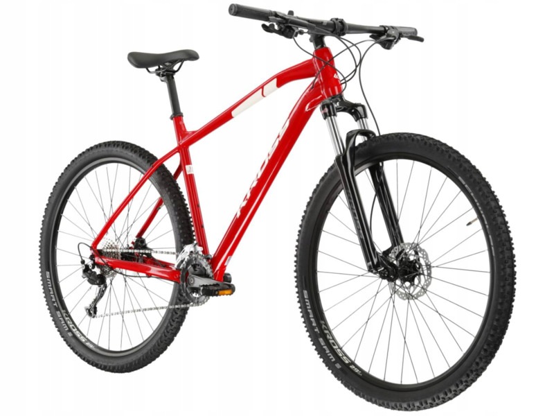 Rower górski Mtb Kross Level 3.0 Alv Sm M22 29 cali męski Czerwono-biały