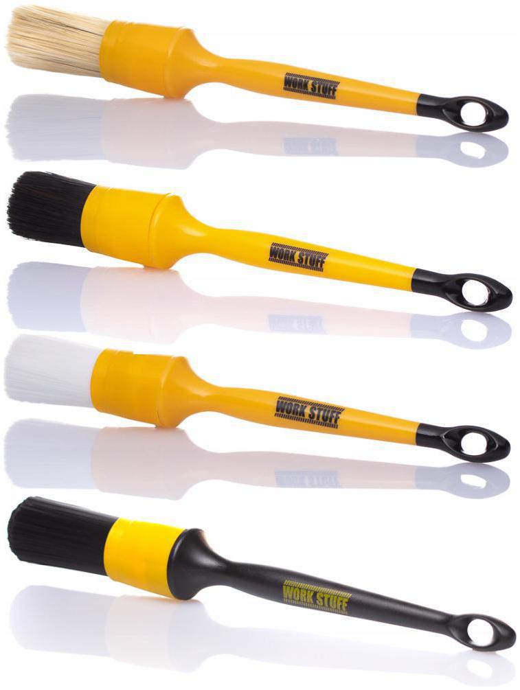 WORK STUFF ZESTAW PĘDZL CLASSIC BLACK ALBINO STIFF