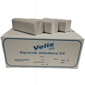 Skládací ručník Zz šedý Welmax pro každodenní použití