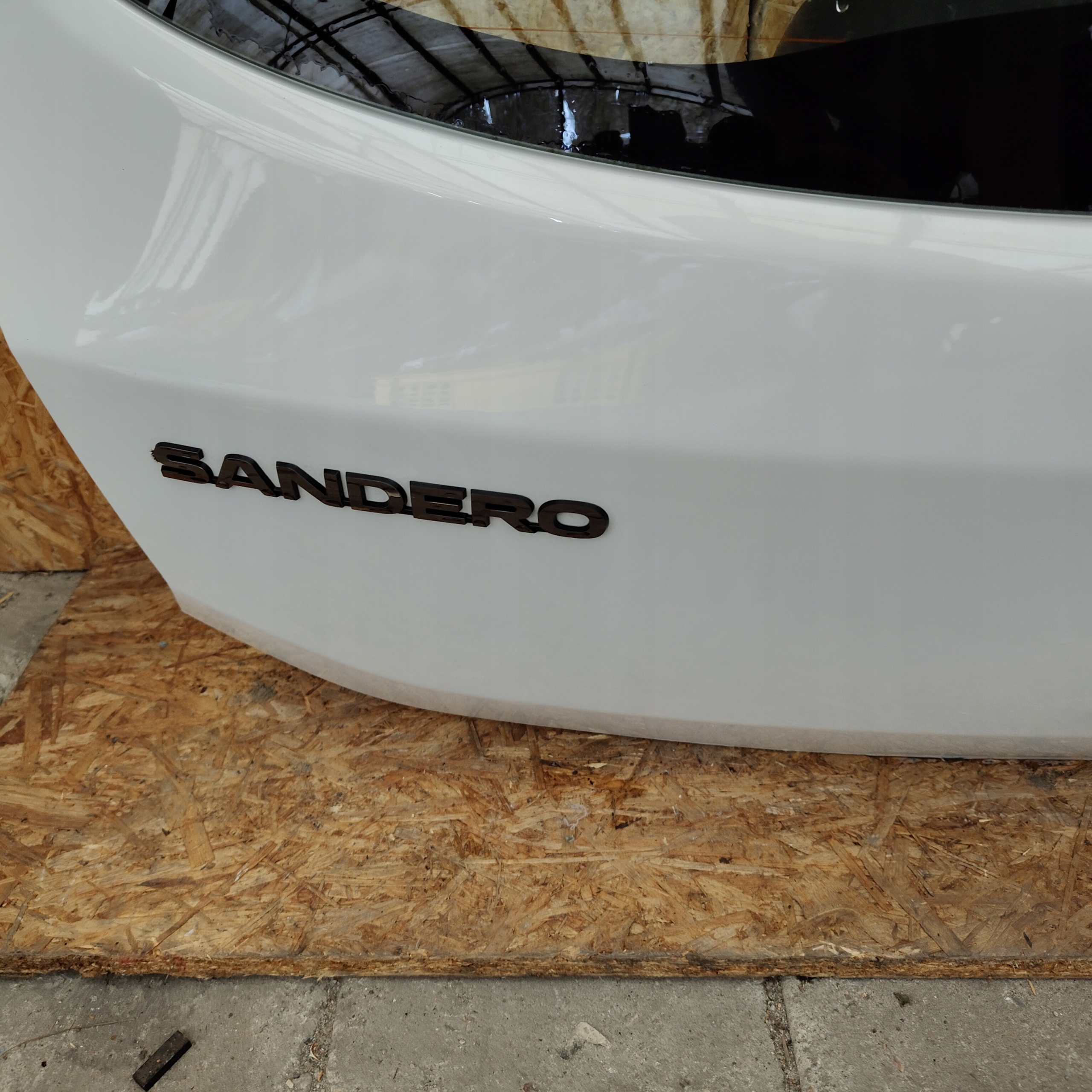 trunk door boot rear part DACIA SANDERO II