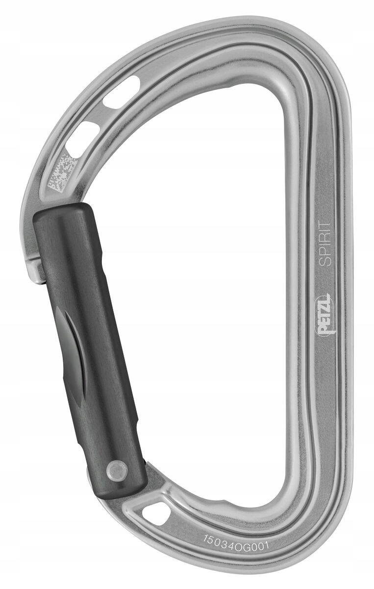 Petzl karabinek Spirit prosty szary
