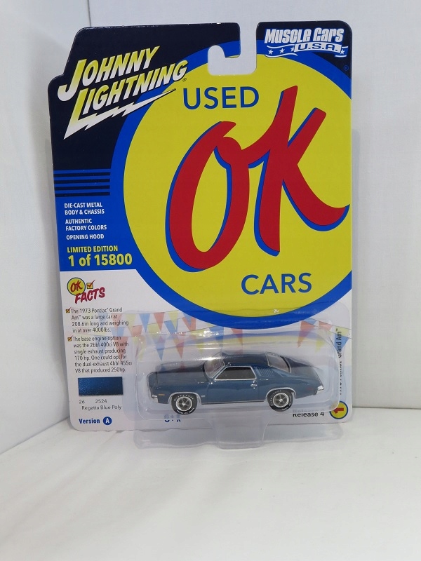Johnny Lightning 1:64 Pontiac Grand Am 1973 blue • Cena, Opinie ...