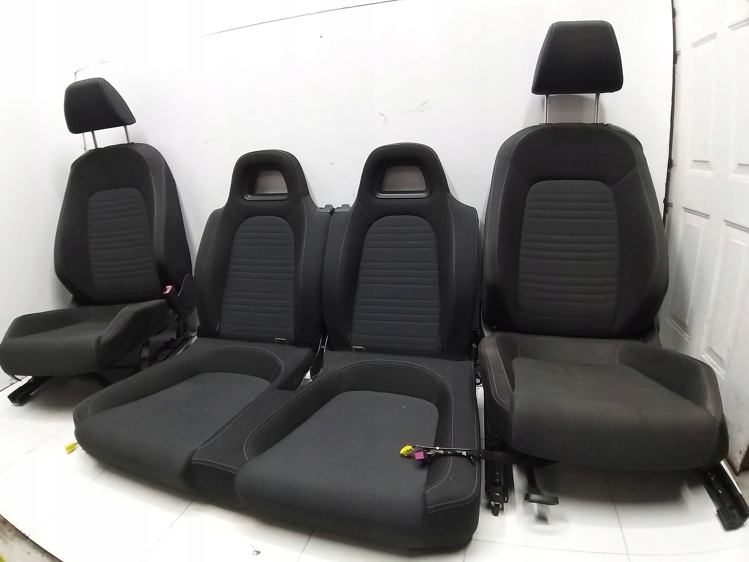 VW SCIROCCO 1K8 Sitz KOMPLET GRZANE 08R
