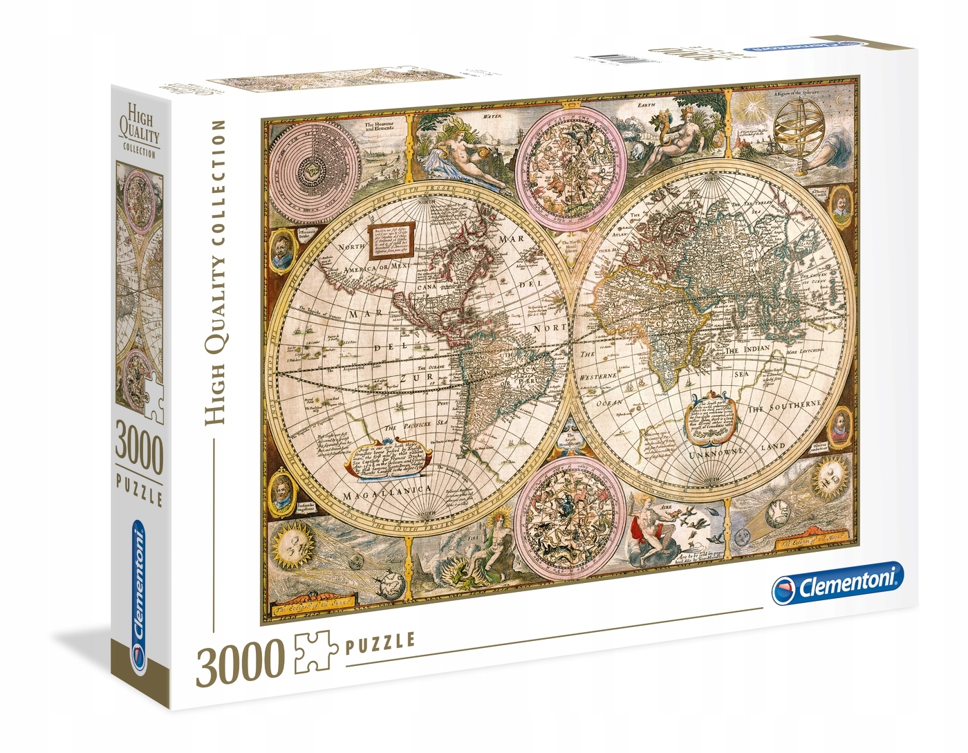 

Puzzle Clementoni 3000 el. Old Map 33531