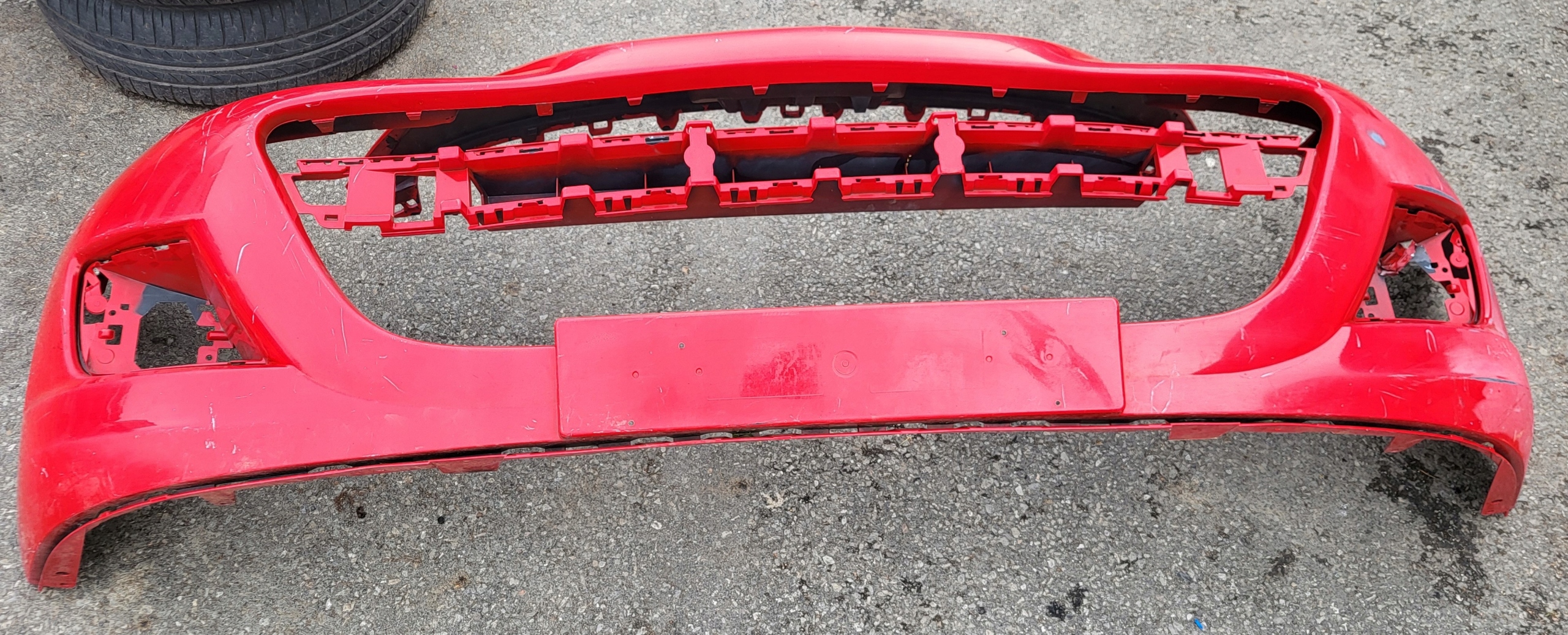 Frontstoßstange vorne PEUGEOT 207 LIFT OE roter