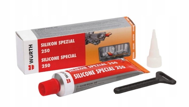 

Wurth Uszczelniacz silikon special 250 70ml Czarny