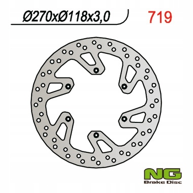 Ng Predný Brzdový Kotúč Suzuki 400 E/s 00-09, Rm 125/250 96-08,