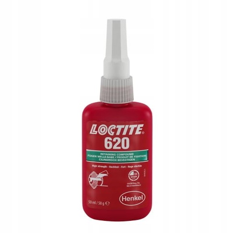 

Loctite 620 50ml (mocowanie części współosiowych)