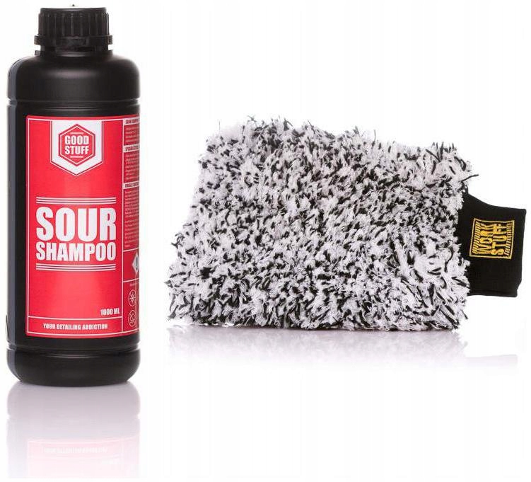 GOOD STUFF SOUR SHAMPOO 1L + WORK STORM WASH MITT