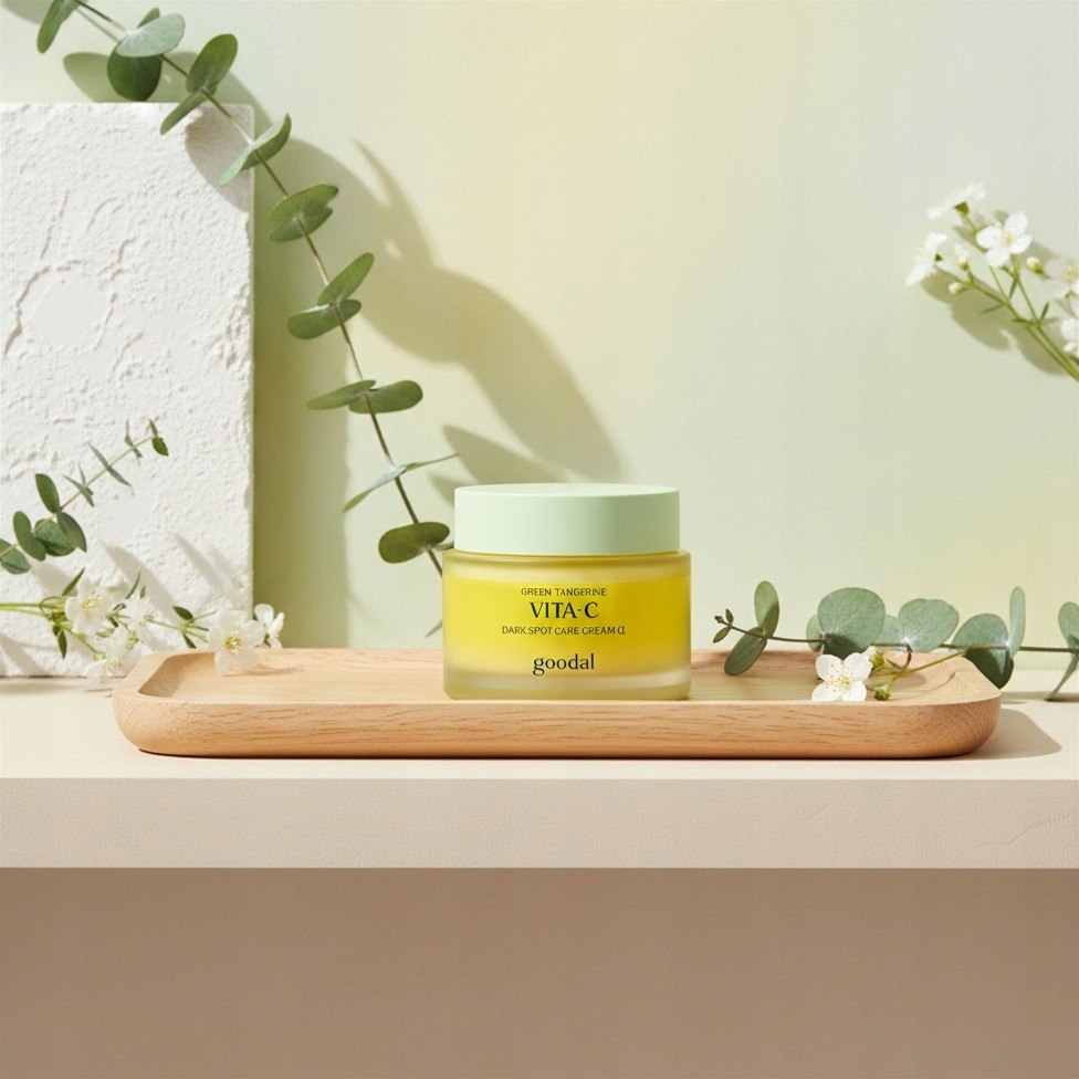 Green Tangerine Vita C Dark Spot Care Cream Alpha — krem rozświetlający