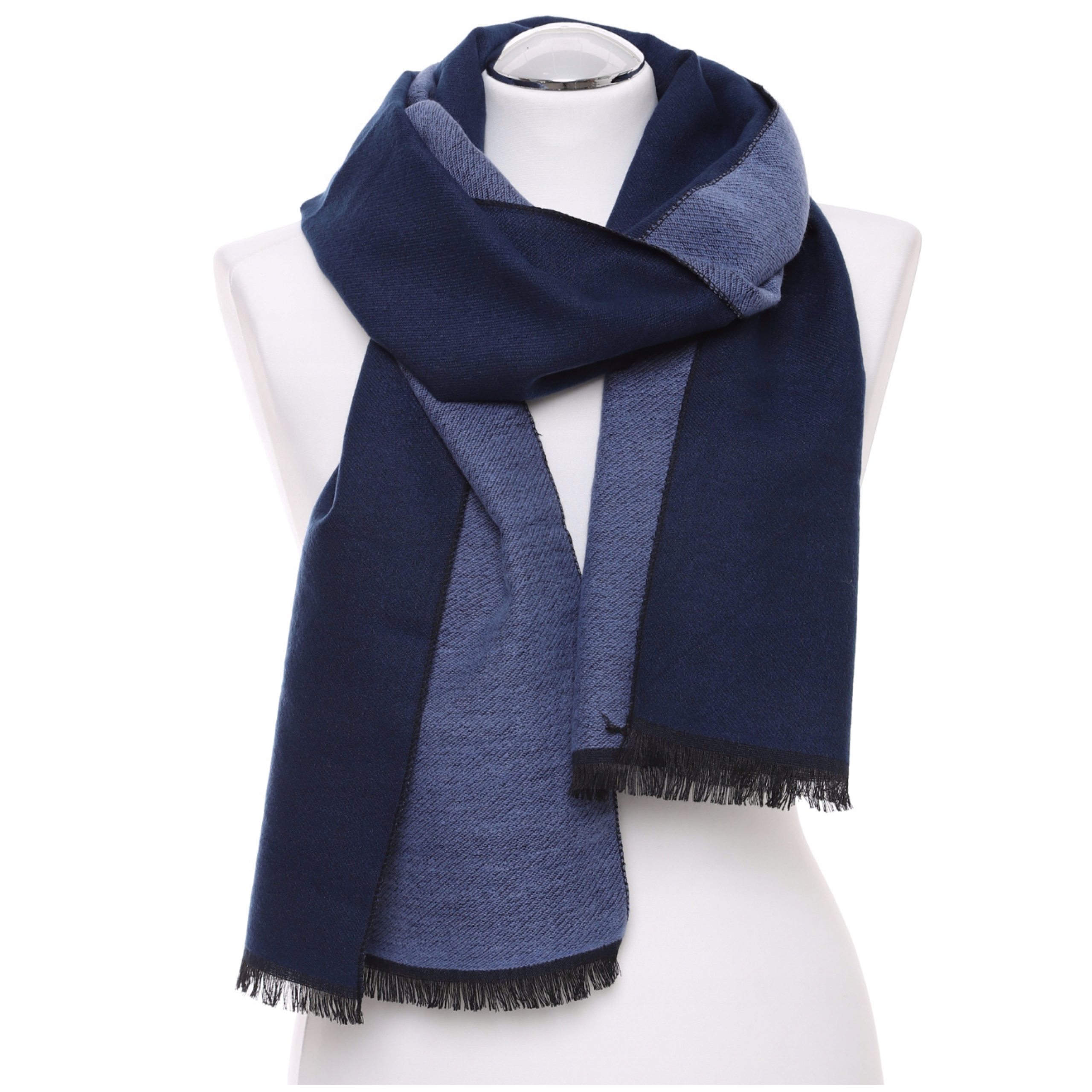 Elegancki Szal Męski Szalik Jesienny Zimowy CIEPŁY Modny MORAJ