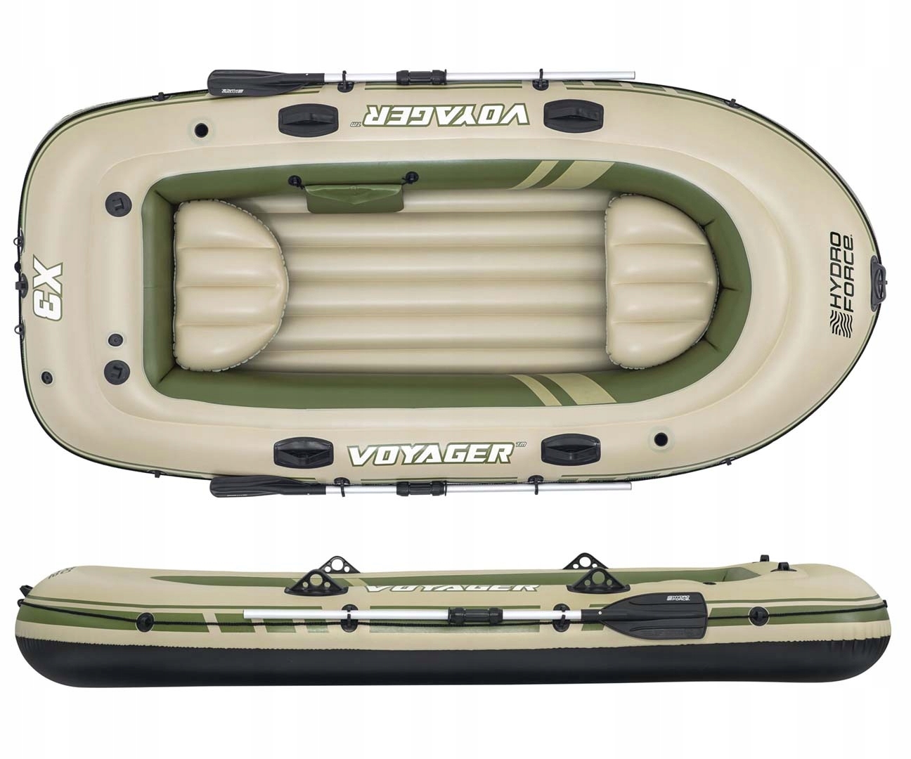 Bestway 65164 Dmuchany ponton Voyager X3 2.94m x 1.37m