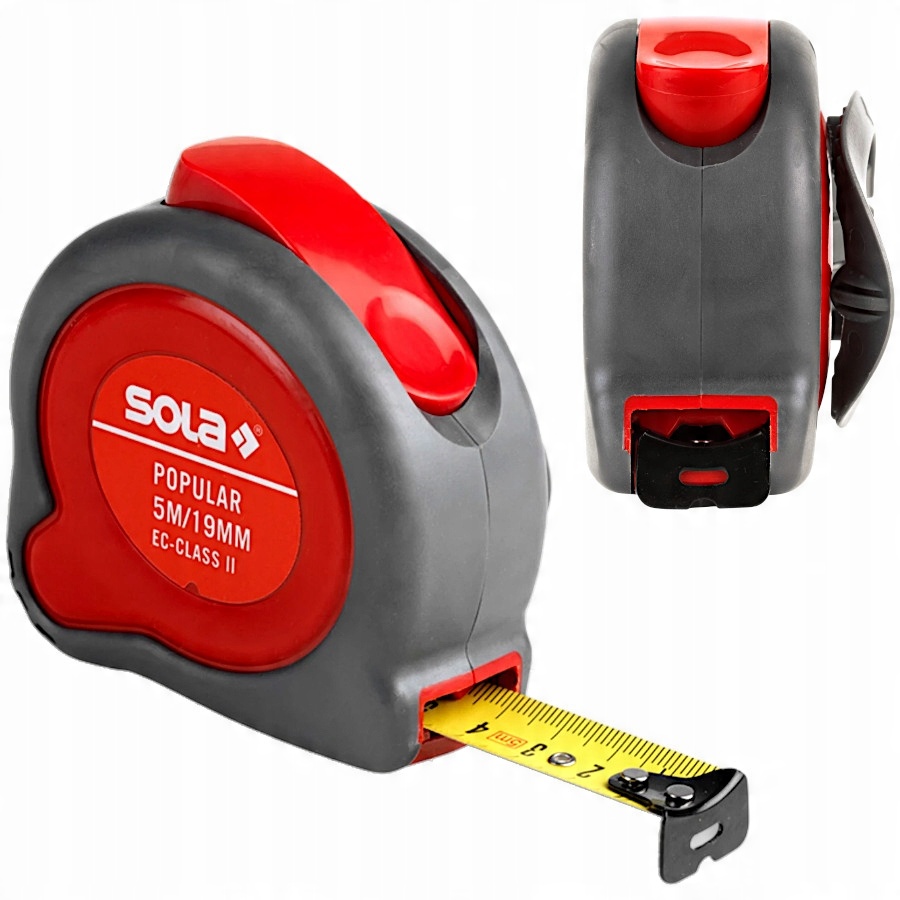 

Sola Miara zwijana 5m 19mm Miarka Popular Pp