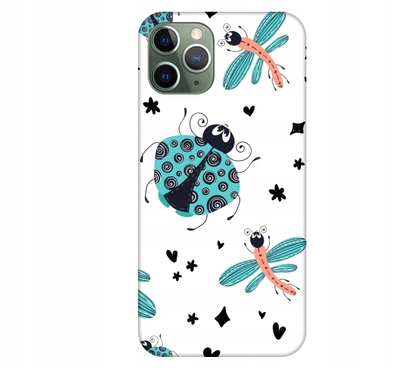 

Etui pokrowiec do iPhone 11 Pro Owady wazki zuki