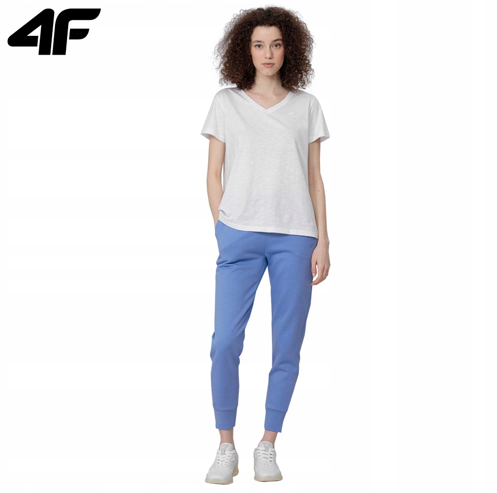 SPODNIE DAMSKIE 4F DRESOWE JOGGERY WYGODNE SPORTOWE NA CO DZIEŃ F229 / XL Marka 4F