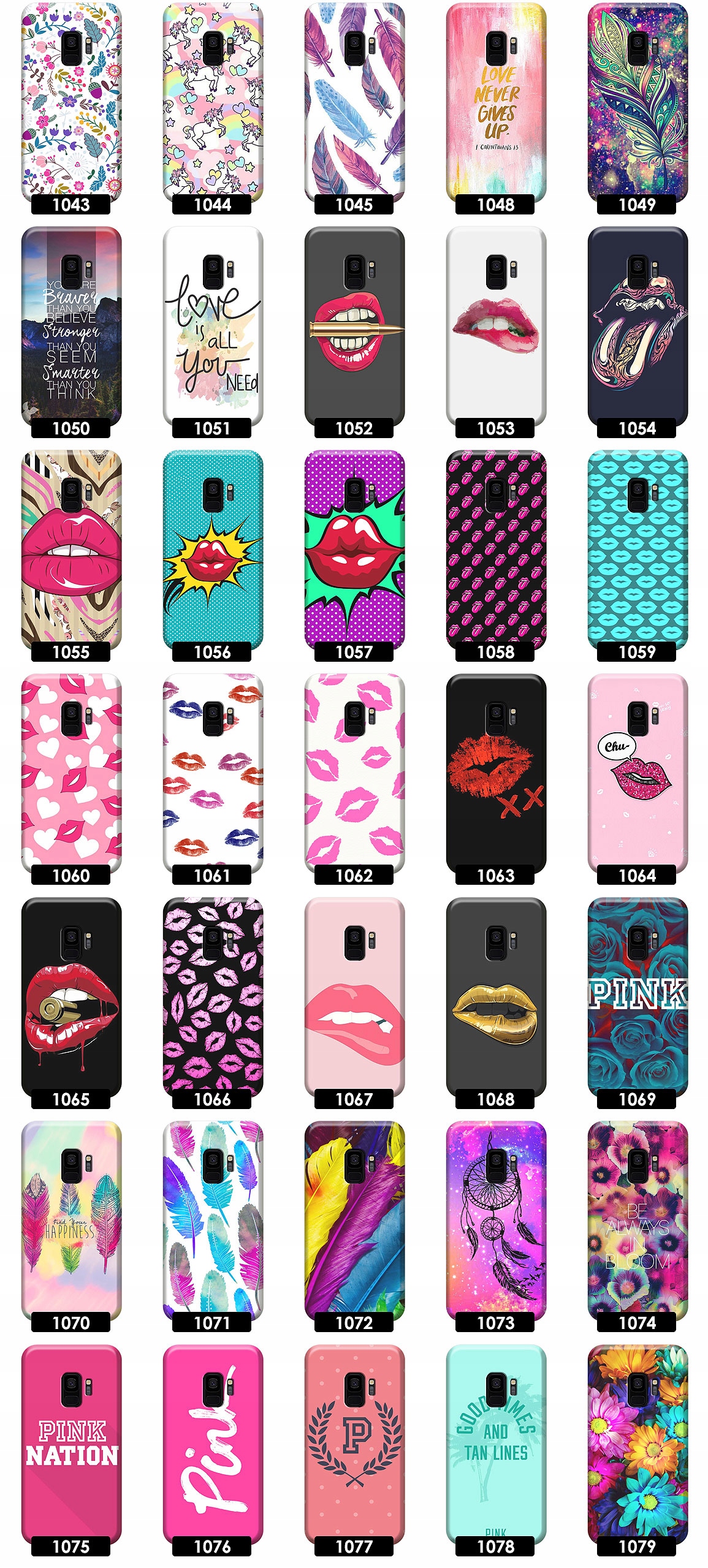 ETUI CASE SILIKONOWE OBUDOWA PLECKI NA TELEFON DO SAMSUNG GALAXY S9 WZORY Dedykowana marka Samsung