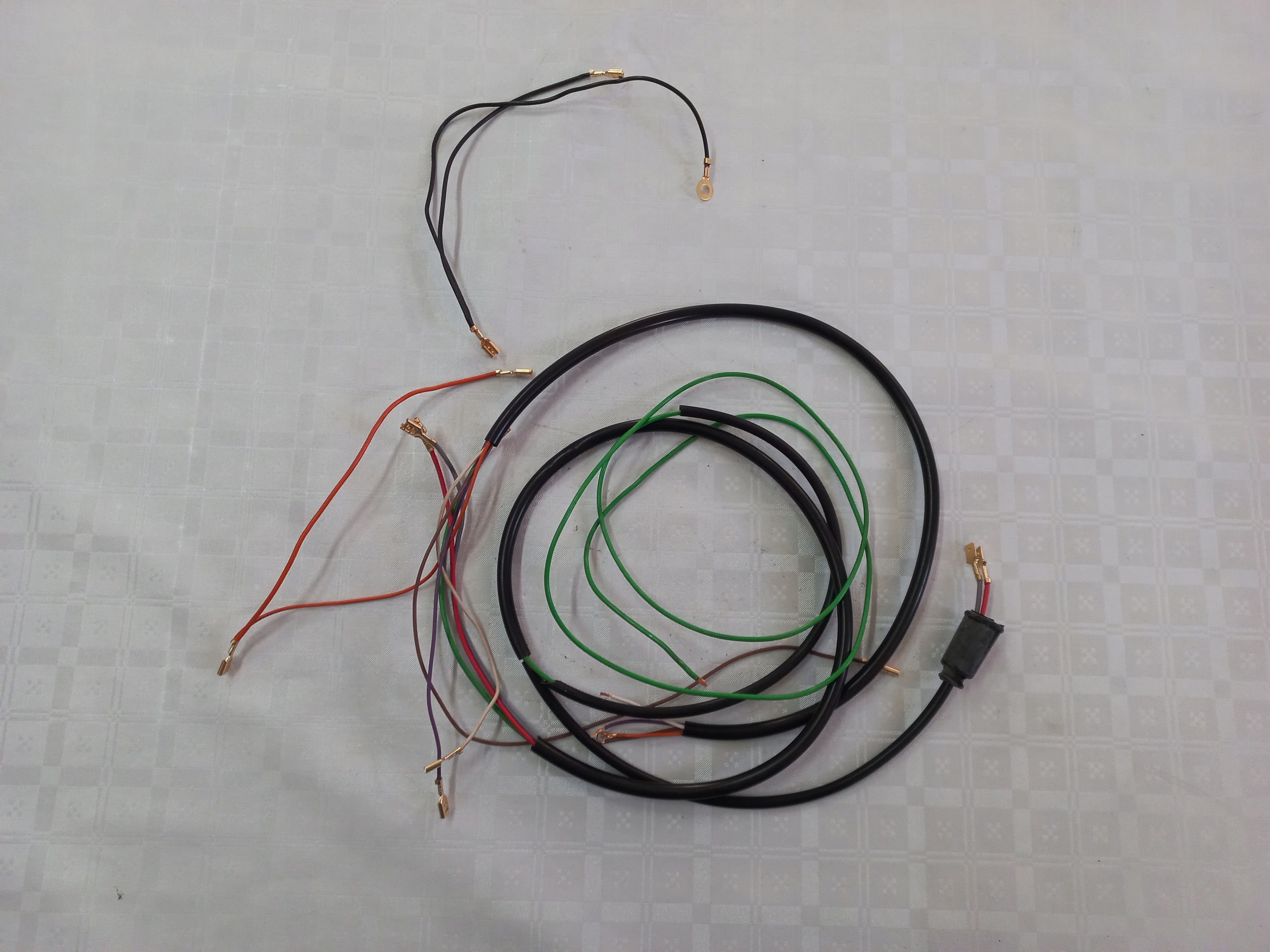 INSTALACJA WIĄZKA KABLE MOTORYNKA M2 ROMET PONY