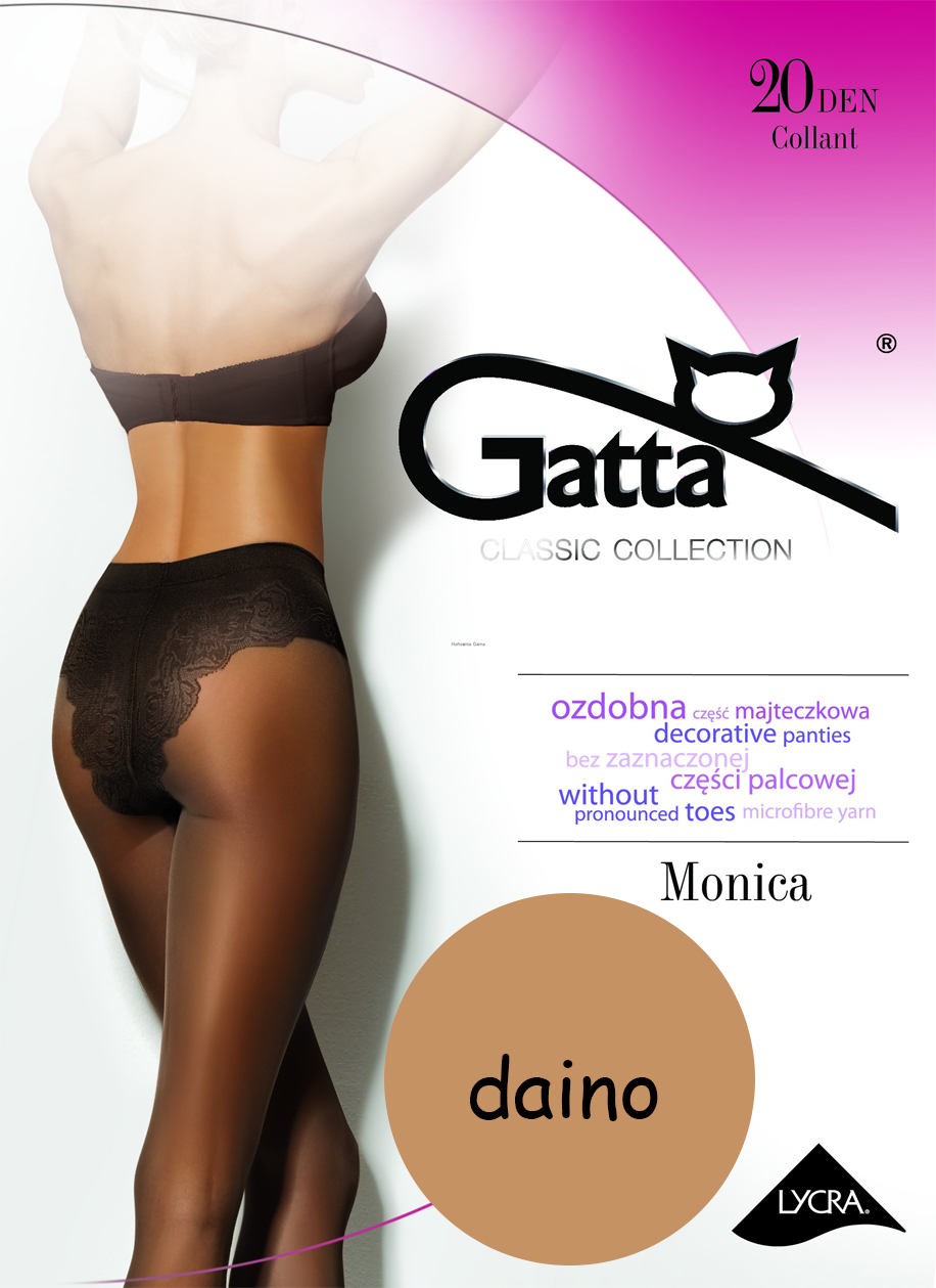 

Gatta rajstopy Monica 20 den mikrofibra Daino# 4 L