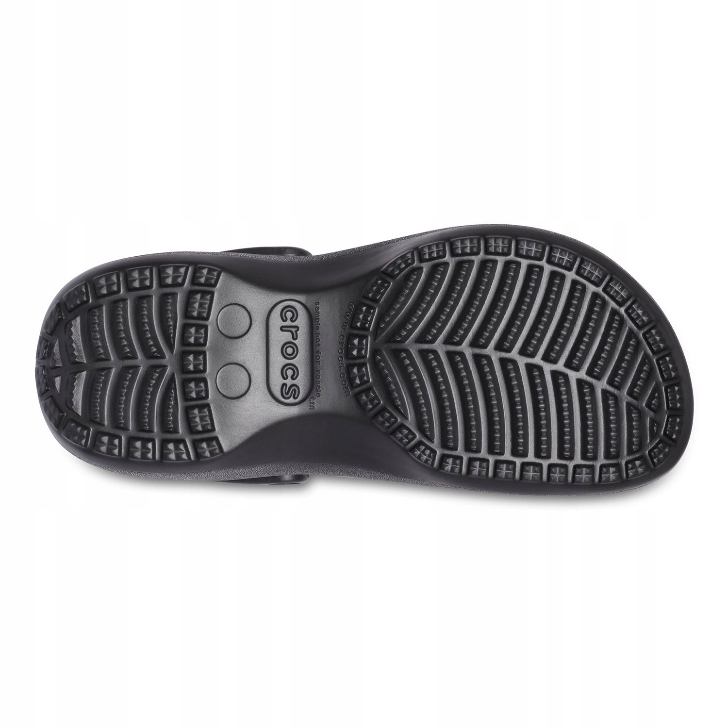 CROCS DAMSKIE CHODAKI PIANKOWE KLAPKI LEKKIE BUTY NA PLATFORMIE r. 34/35 Model 206750-001