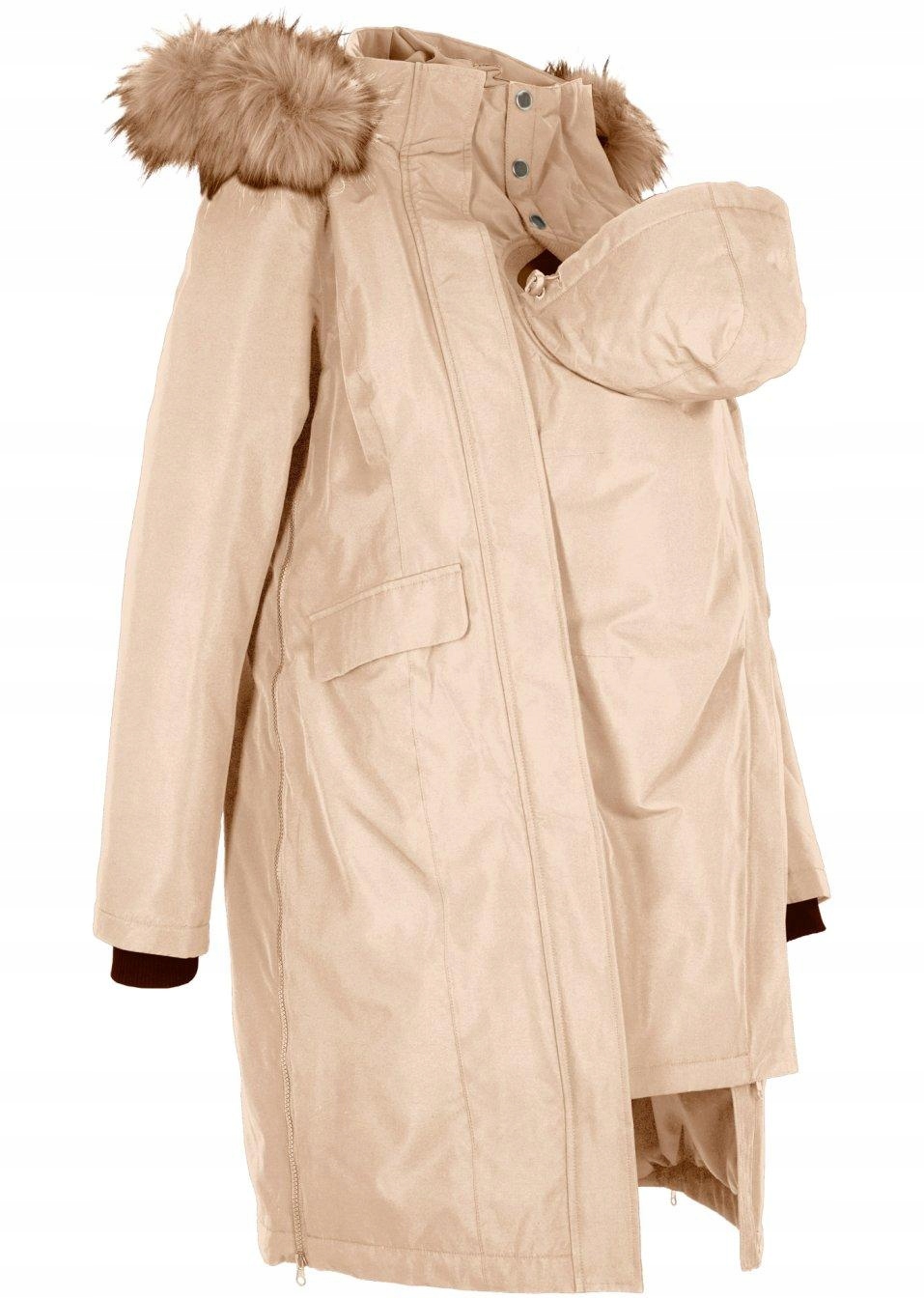 BPC PŁASZCZ CIĄŻOWY Z WSTAWKĄ NA NOSIDEŁKO OCIEPLANY M1B 40