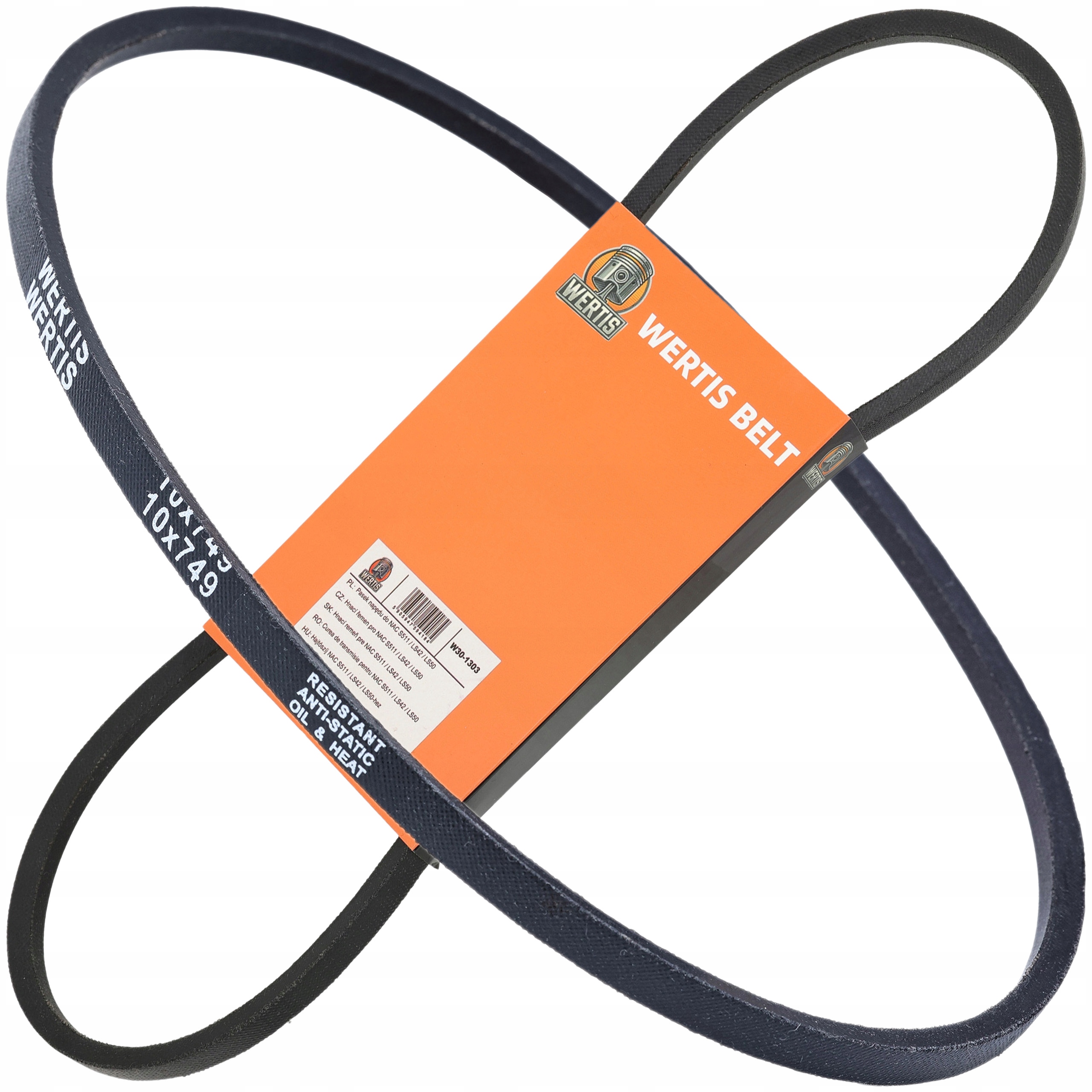 PASEK NAPĘDU Z10x710 711Li DO KOSIARKI NAC - LS50, S511, MEX50, LS42, LS48