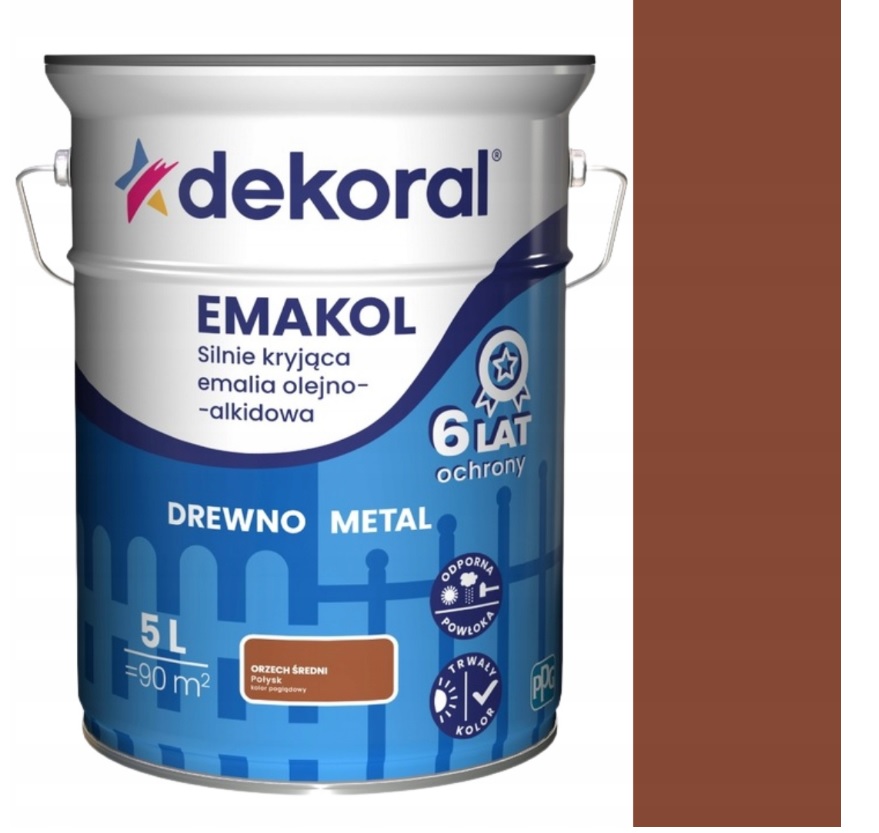 Dekoral Emakol Strong Orzech Średni 5L