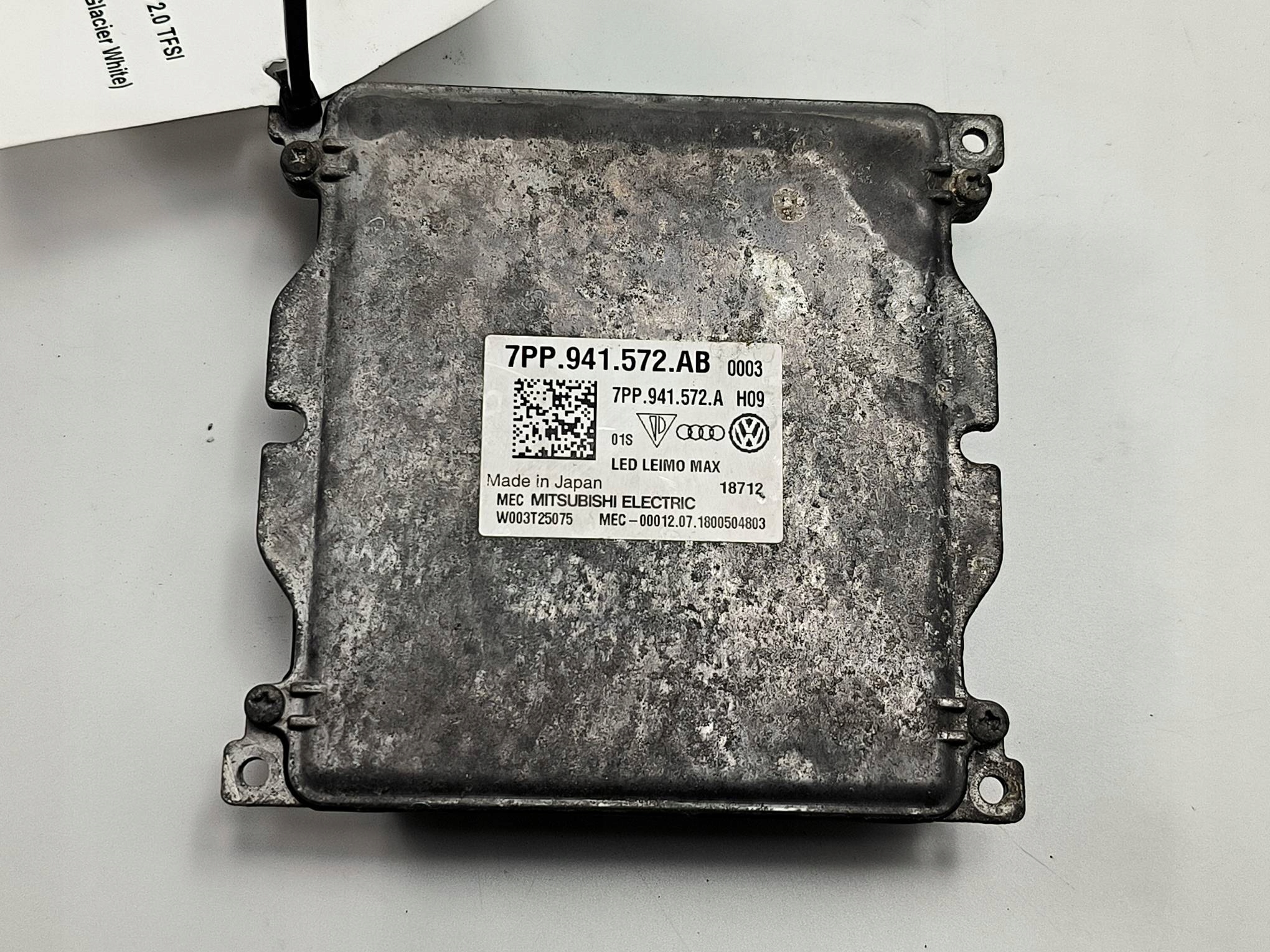 control unit 7PP941572AB AUDI A4 B9 S-LINE