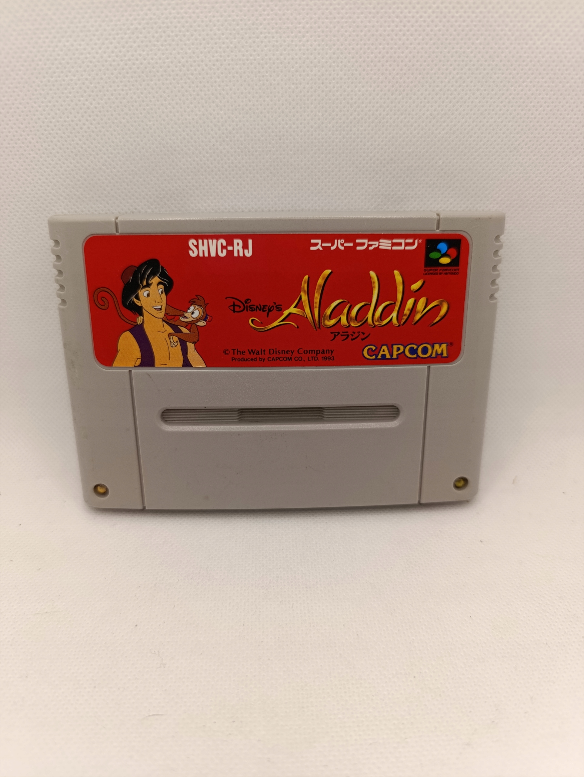 Disney's Aladdin Super Faicom Nintendo SNES pudełkowa