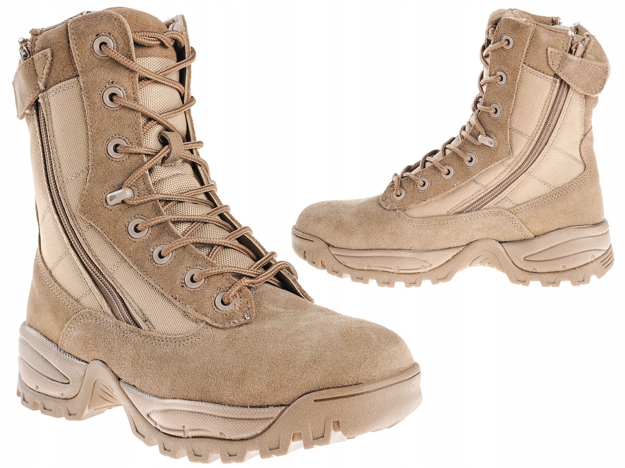 

Buty Taktyczne z Dwoma Zamkami 2-ZIP - Coyote 42