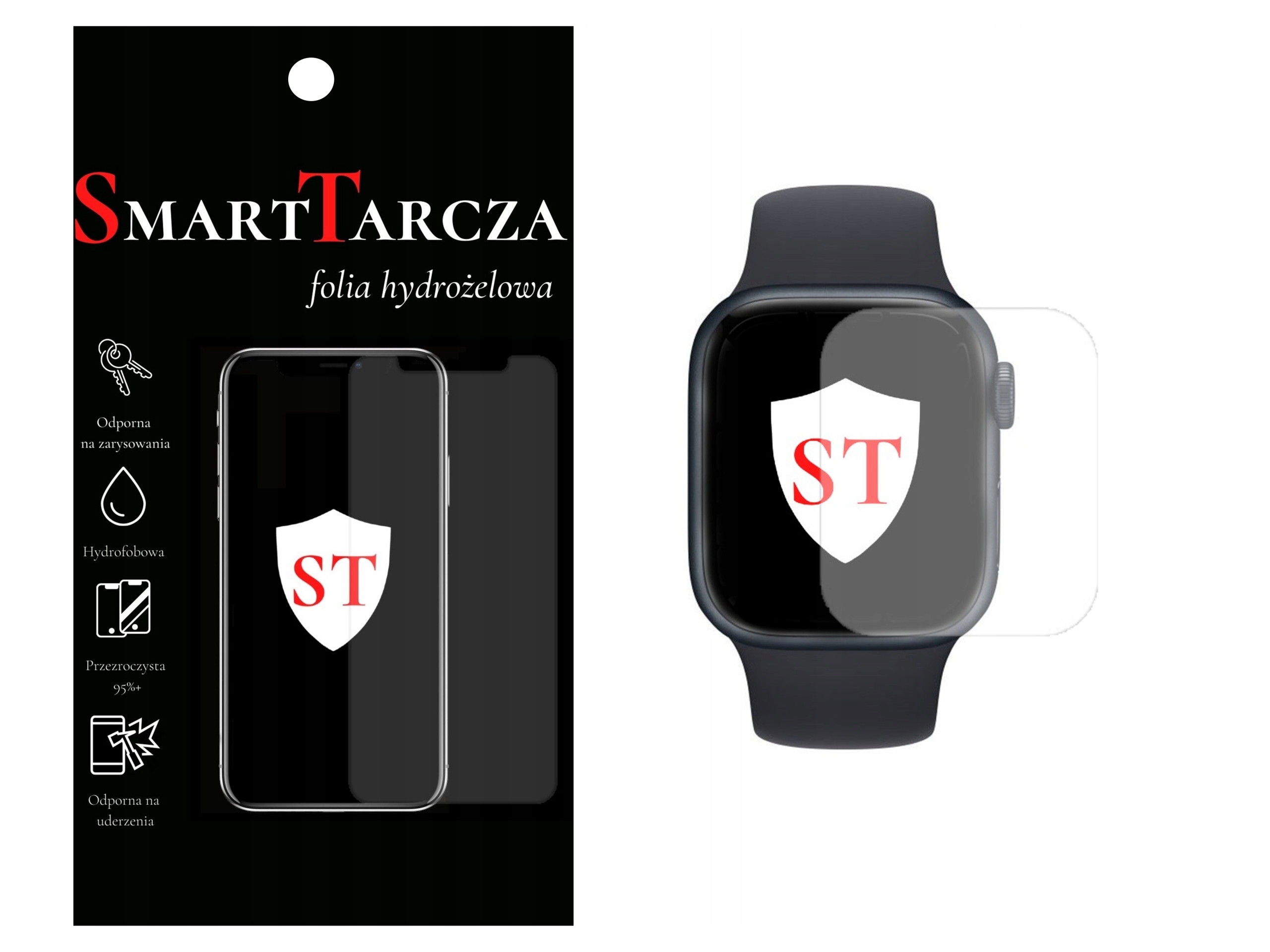 

6 X Folia Hydrożelowa Do Apple Watch 4/5/6/SE 44MM