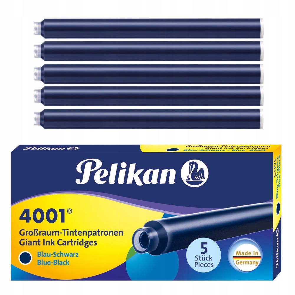 

Naboje atramentowe 4001 długie GTP/5 grana Pelikan