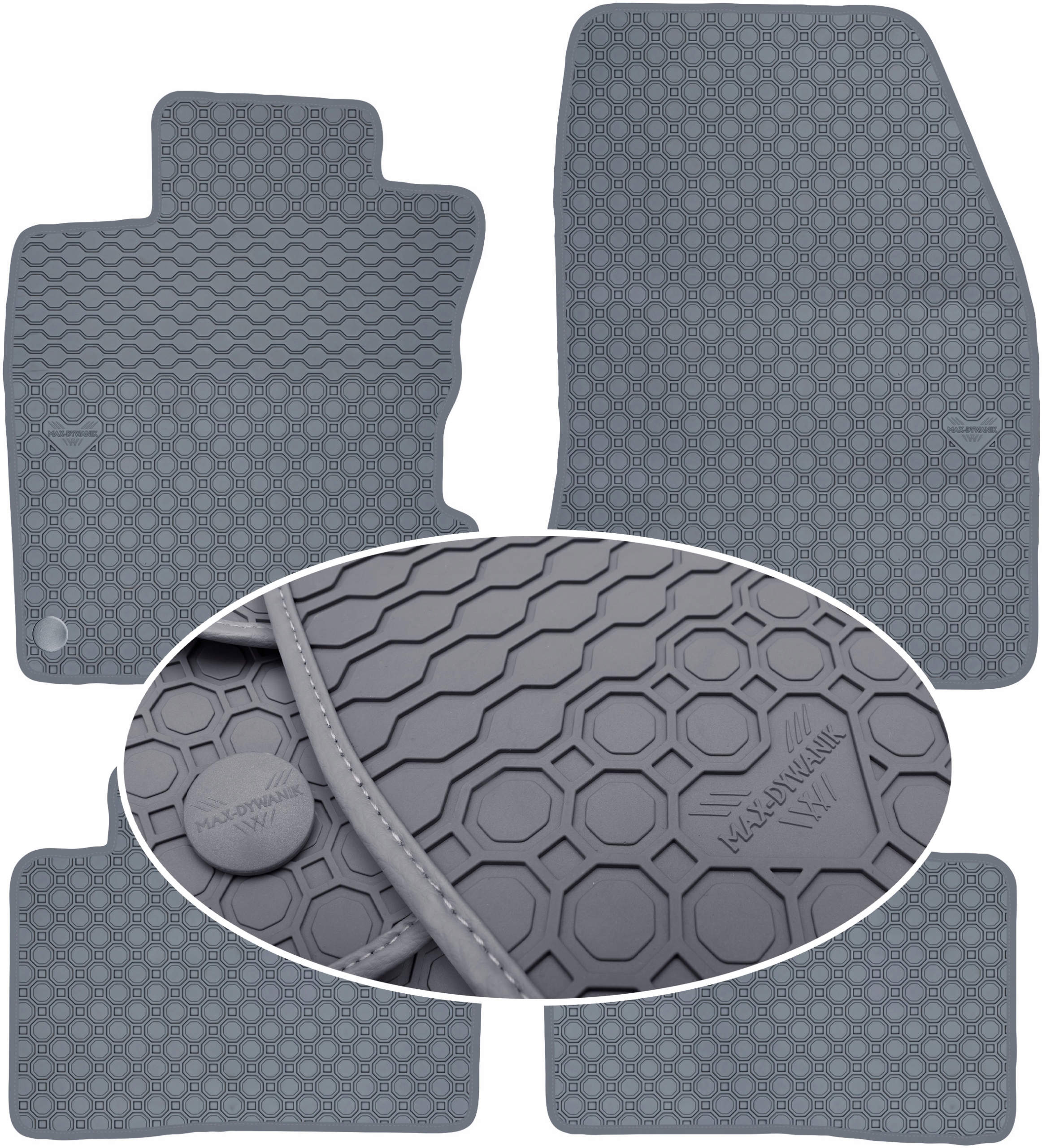 Nissan Qashqai II 2013 Koberce Šedé