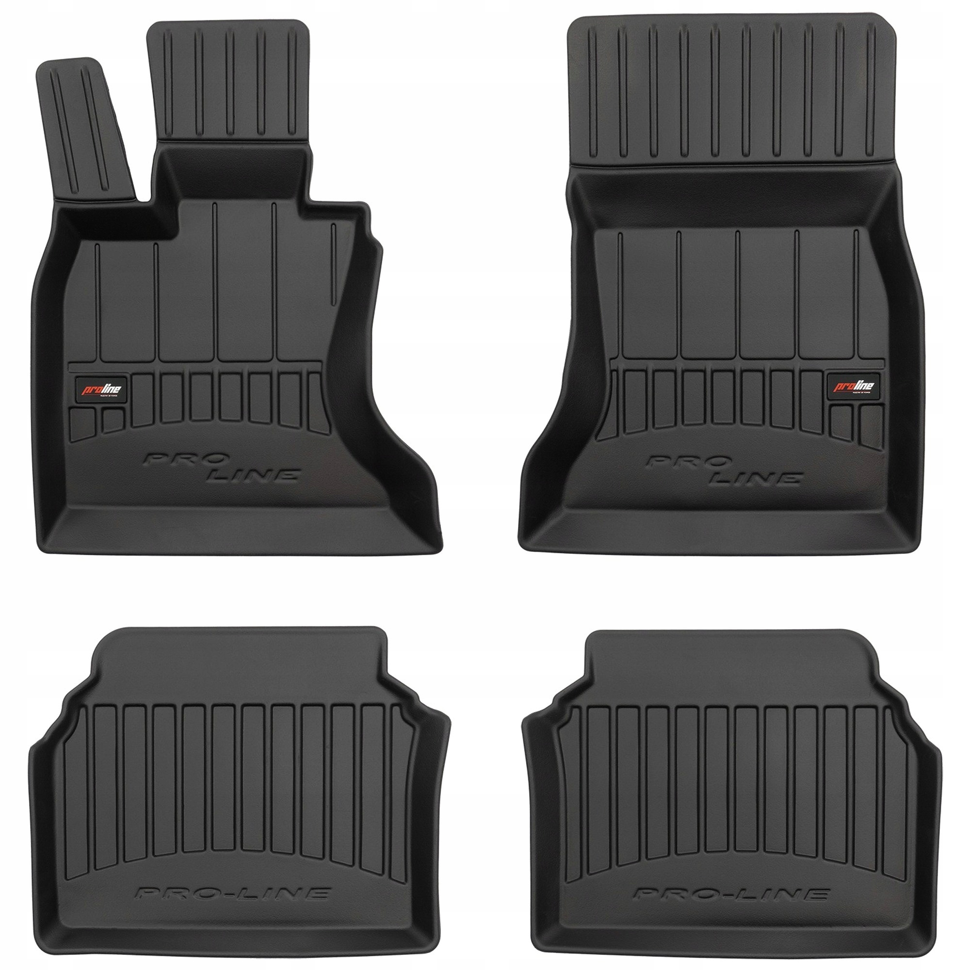 3D gumové koberce pro Bmw 5 F07 Gran Turismo 2009-2017