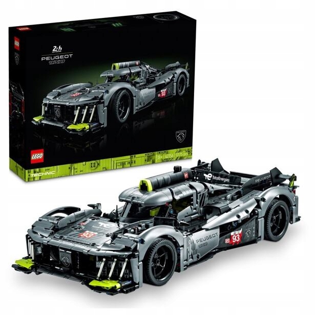 Lego Technic 42156 Peugeot 9X8 Le Mans Hybrid Hypercar