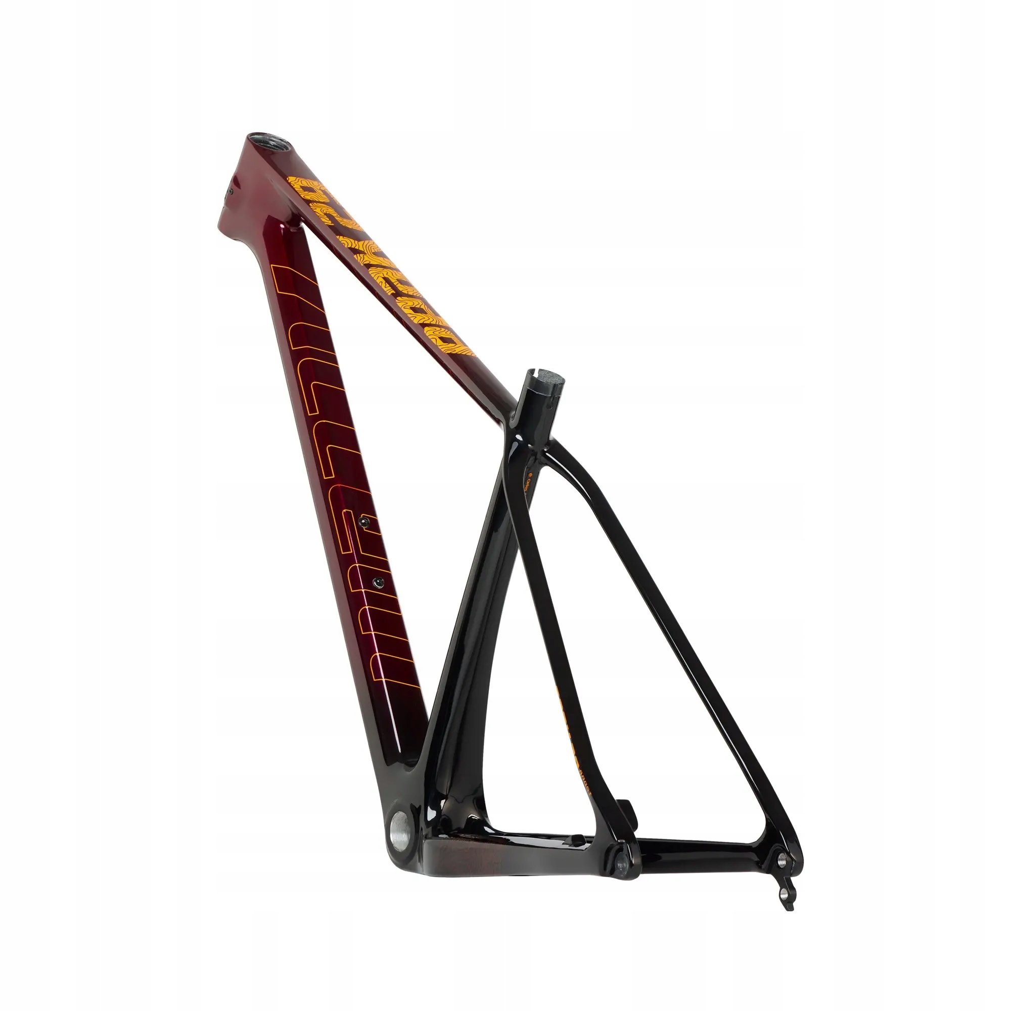 Karbonový rám XC Mtb Accent Peak Carbon Boost 29 M cherry orange