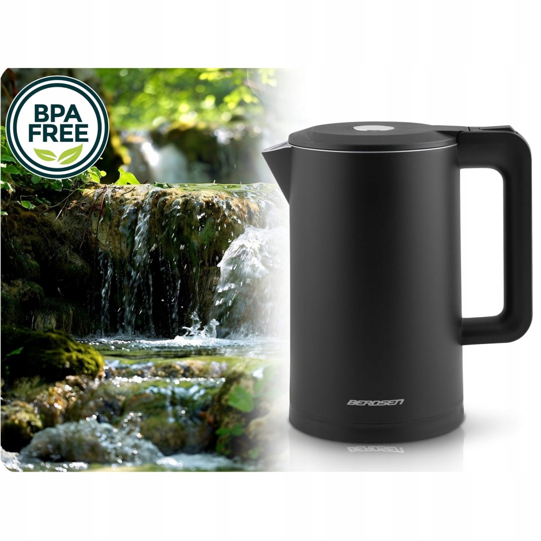 Elektrická varná konvice Berdsen BD-710 CoolTouch, 1,7 l, 2200 W
