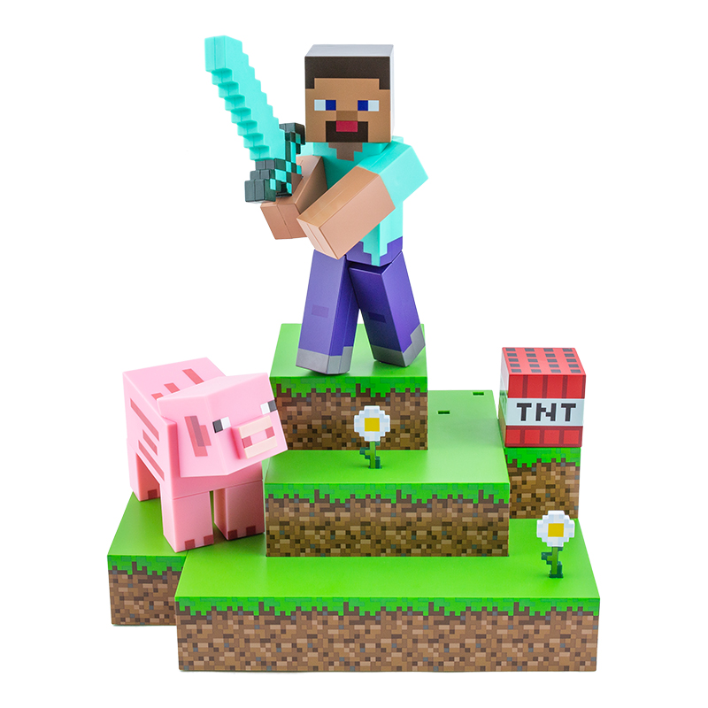 Diorama Steve Svítící figurka Minecraft