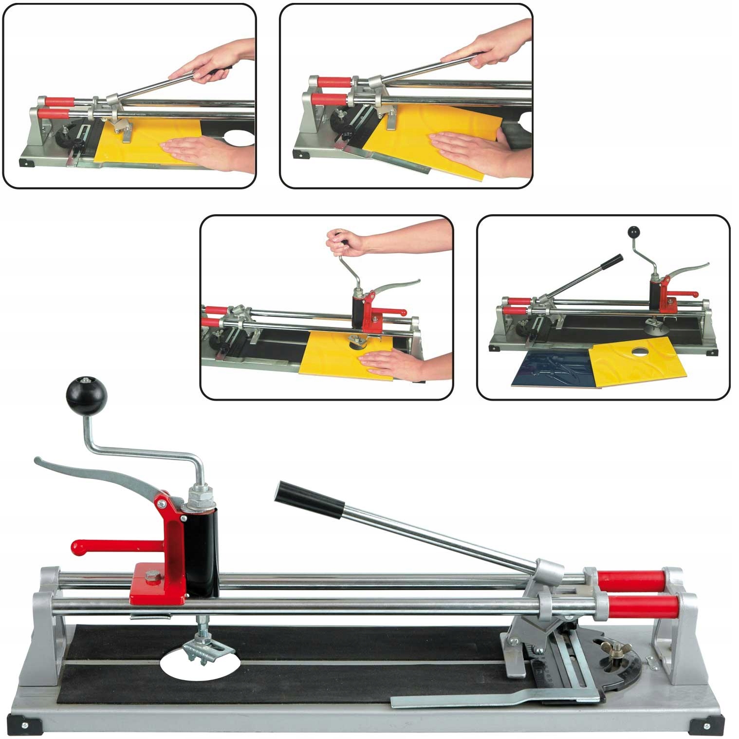 PRZECINARKA MASZYNKA DO CIĘCIA GLAZURY 450MM 3w1