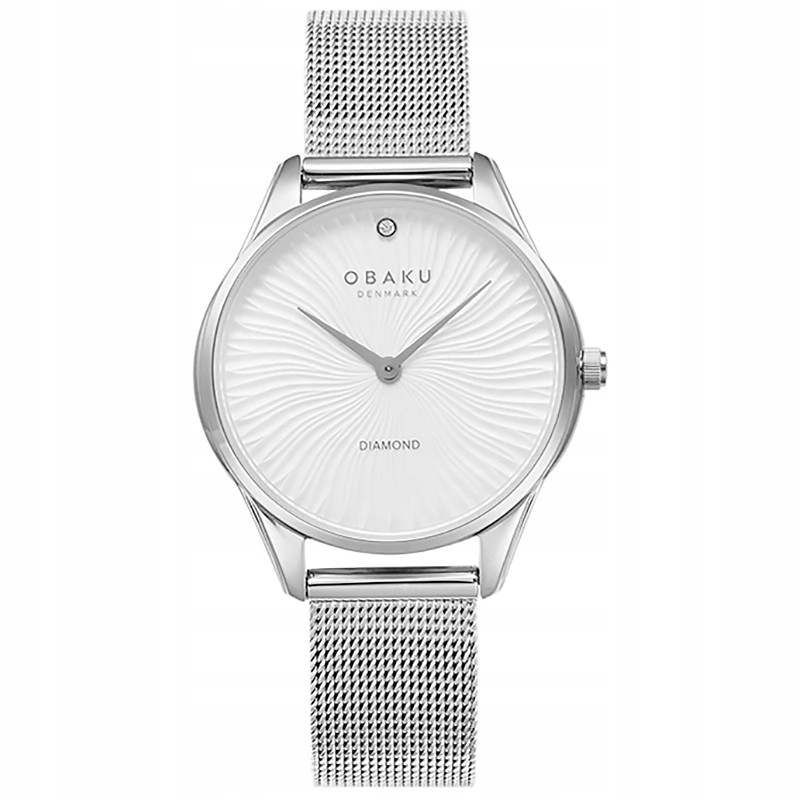 Dámské hodinky Obaku Denmark V297LXCIMC stříbrné