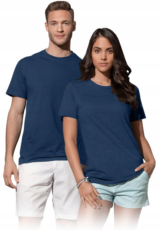 T-SHIRT KOSZULKA BAWEŁNIANA GRANAT ST2000 ROZ.L