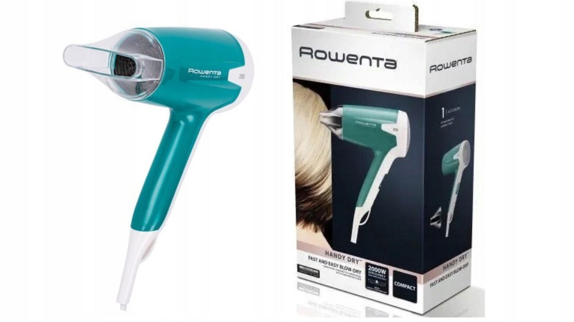 

Suszarka Rowenta CV1630 1600W Zimny Nawiew