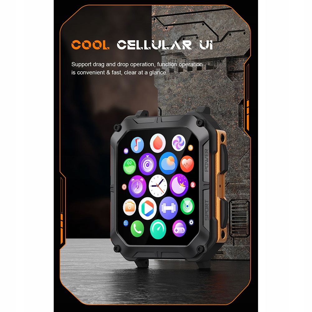 C20 Pro Smart Watch For Men Bluetooth Music Call Outdoor Sports Fitness Model C20 PRO