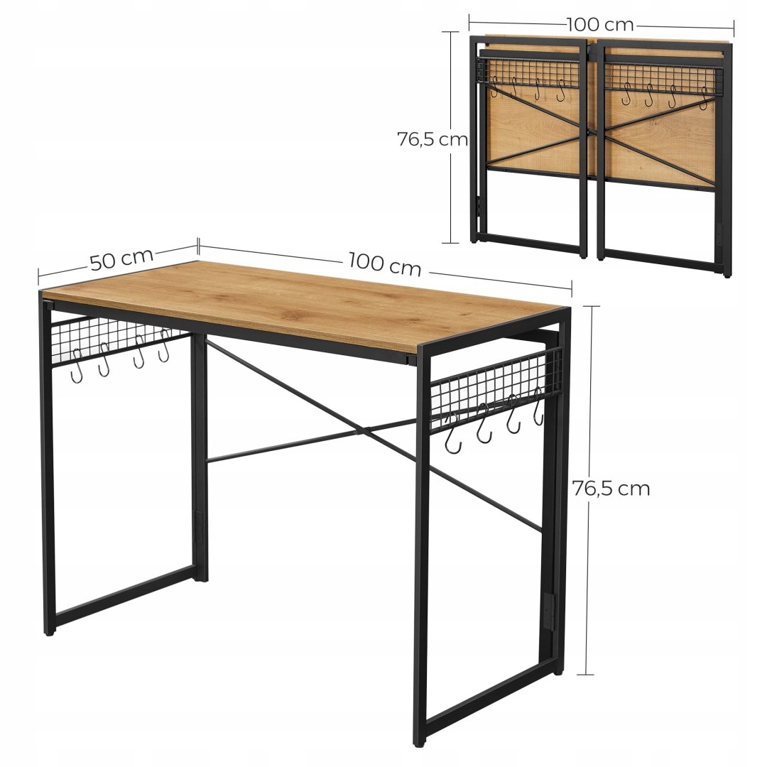 BIURKO Komputerowe PROSTE NOWOCZESNE LOFT SNC2 Marka inna