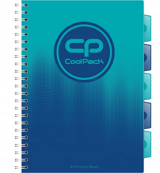 

Coolpack Zeszyt Gradient Kołozeszyt A4 Ocean