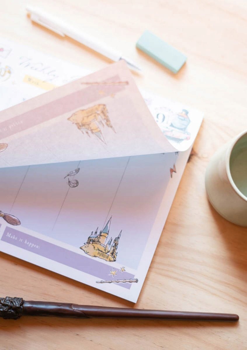 Plan lekcji A4 Harry Potter do szkoły dla dzieci Marka Grupoerik